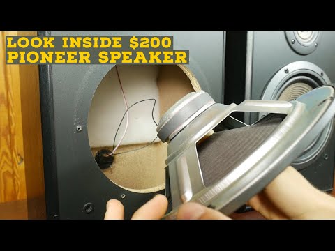 Look inside $200 Pioneer CS-5070 Speaker - What's Inside?