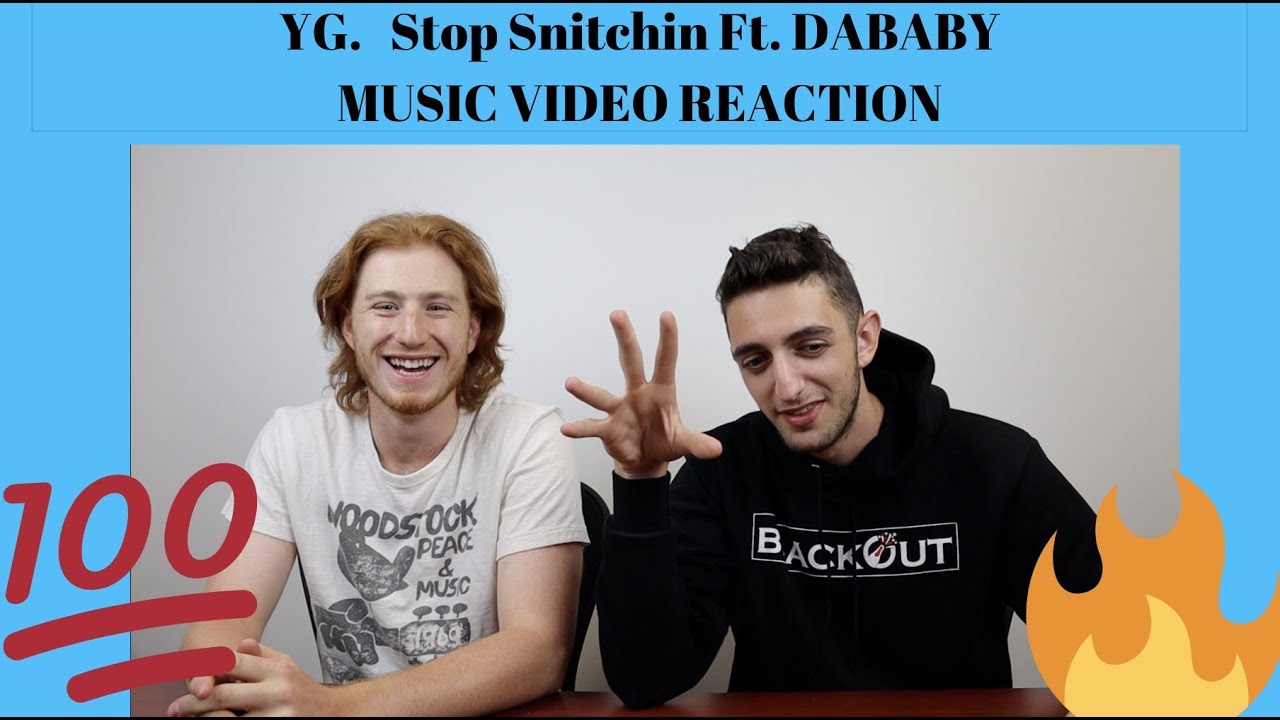 🔥😲 REACTION! 😲🔥 YG - Stop Snitchin' Ft. DABABY (Official Video)
