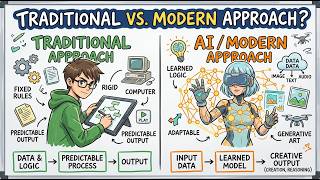 Is AI Replacing Traditional Software? (Rule-Based vs. Machine Learning & Generative AI) #codevibe