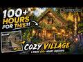 I Spent 100+ Hours Building THIS Cozy Village in Enshrouded