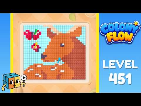 Colony Flow Level 451 Walkthrough Solution