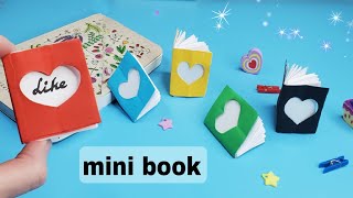 How To Make A Mini Book Notebook From One Sheet Of Paper