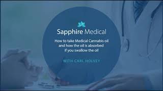 How to take Medical Cannabis oil and how the oil is absorbed if you swallow the oil