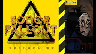 SODOR FALLOUT [] SPEEDPAINT[]#6: Gordon the Blue Engine