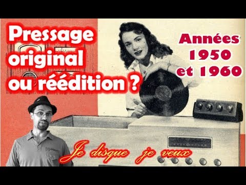  53 Pressage original ou rdition Annes 1950 60    Je disque je veux French subtitles