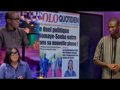 SOLO MEDIA : REVUE DES TITRES WOLOF AVEC FATOU ABDOU NDIAYE, MANSOUR DIOP ET AL AMINE SENGHOR
