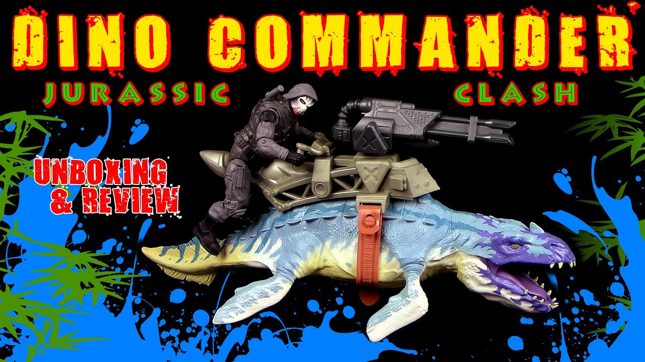 Jurassic Clash - Dino Commander - Liopleurodon - Review - Lanard ®