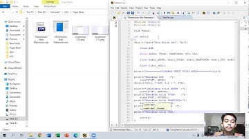Program C++ Menentukan Nilai Mahasiswa