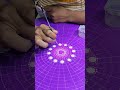 New Mandala Design with Purple Colour Shade, Mandala Art for beginners #mandala #mandalaart #art