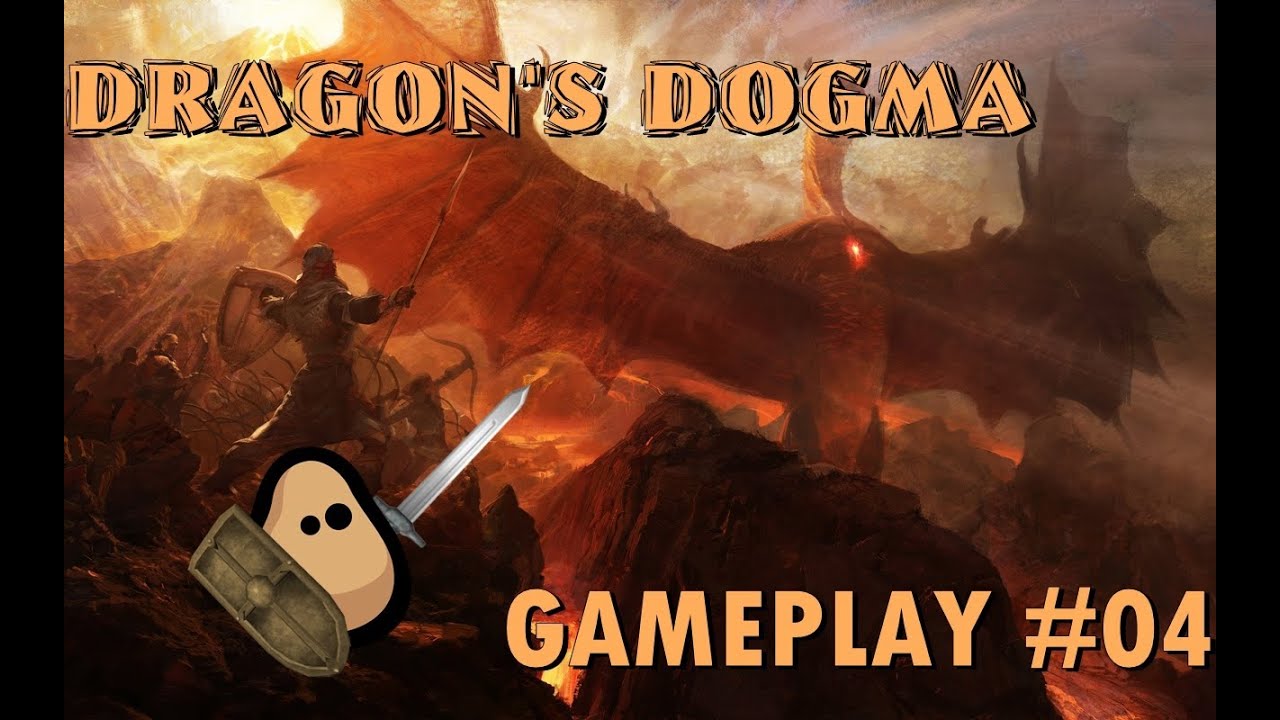 Dragons Dogma Mr.Potato vs. Troll e Hidra. Gameplay 04 YouTube