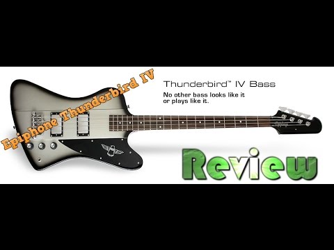 Epiphone Thunderbird IV Silverburst Bass Review