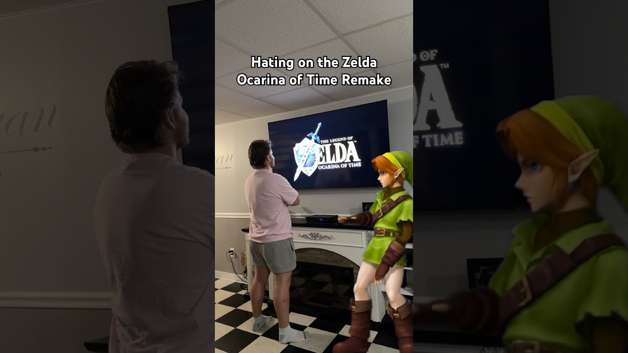 Hating on the Legend of Zelda Ocarina of Time Remake! 🧝‍♂️