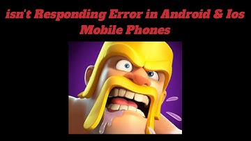 How to Fix Clash of Clans App isn