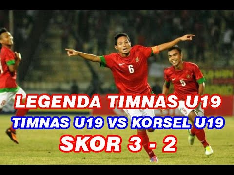 INDONESIA U19 VS KOREA SELATAN U19 SKOR 3-2 Tahun 2013 || tik twenty