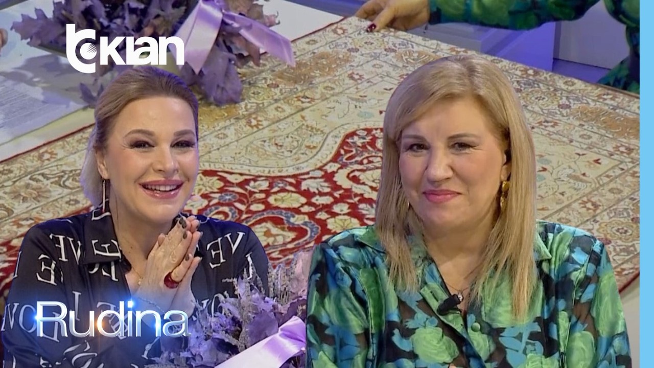 Rudina - Despina Miraraki, ekspertja e tapetave dhe sixhadeve të punuara me dorë.