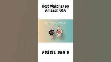 Fossil Gen 5 Carlyle Stainless Steel Touchscreen Smartwatch with Speaker, Heart Rate, GPS, Conta