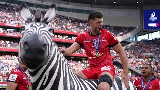 EVERYTHING from the final whistle to the lap of honour as Stade Toulousain lifted the Investec Champ