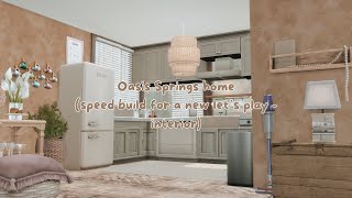 Oasis Spring Home  Speed Build  Interior