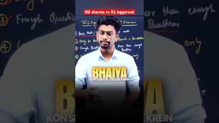 🔥RD sharma Vs RS Aggarwal 🔥| Best book for maths ?