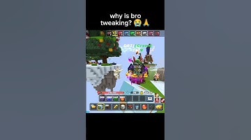 Bro is using auto clicker #blockmango