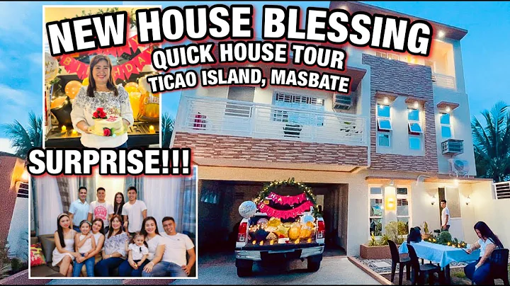 NEW HOUSE BLESSING, QUICK HOUSE TOUR & SURPRISE BI...