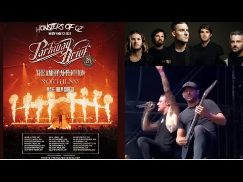 Parkway Drive tour w/ The Amity Affliction, Northlane and Make Them Suffer, Monsters Of Oz tour!