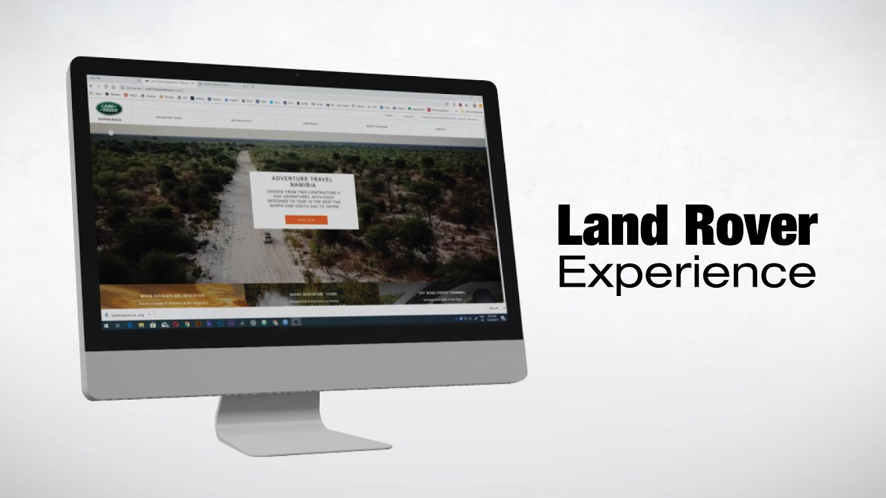 Land rover media site