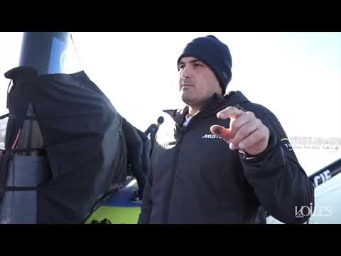 ⁣Vendée Globe. Visite détaillée de l'Imoca Macif au lendemain de son tour du monde