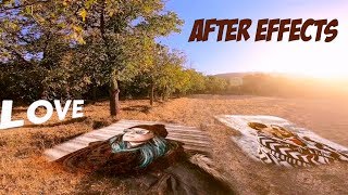 Природа слайд в After Effects