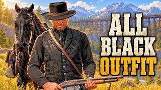 The Best ALL BLACK Outfit in RDR2
