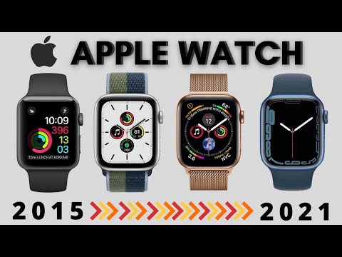 Evolution of Apple Watch | All Apple Watch 2015 - 2023