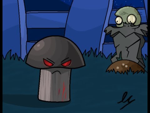 Растения против зомби грибы