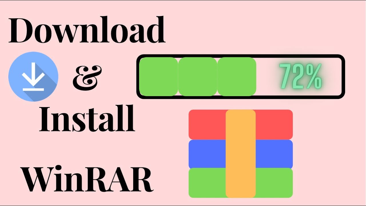 How to Download and Install WinRAR Application - YouTube