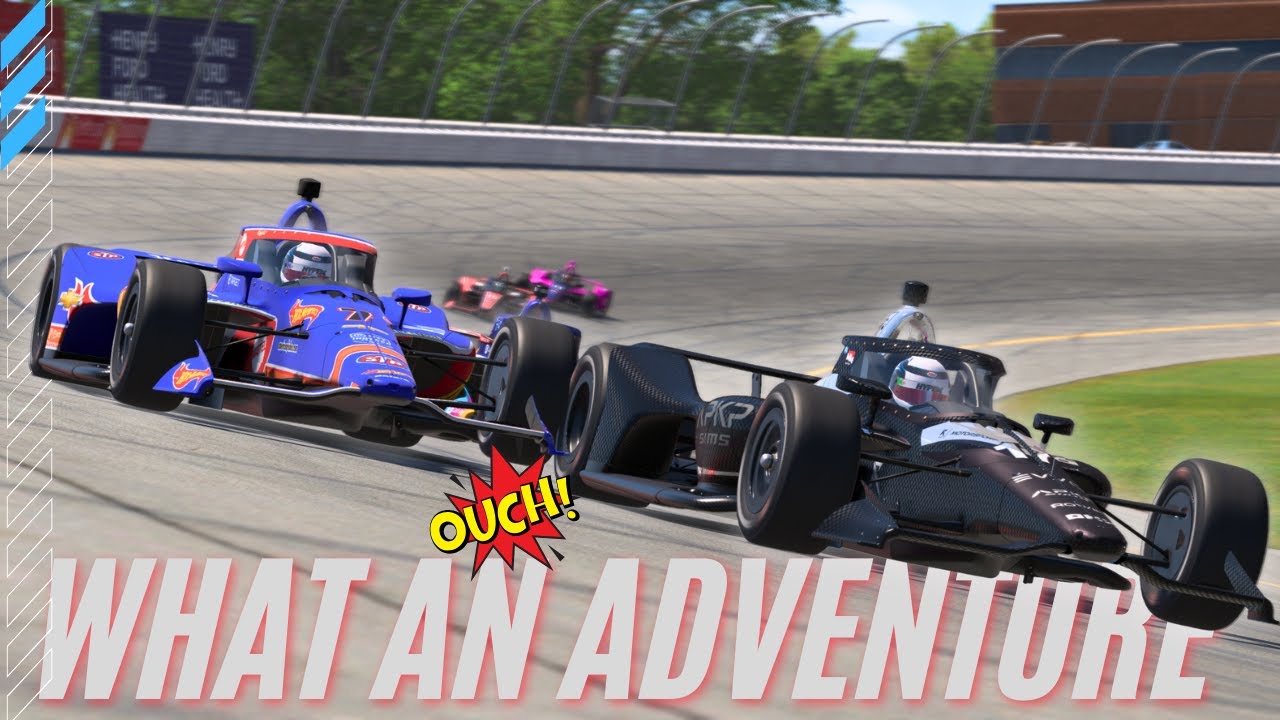 IndyCar Oval Series in iRacing at Michigan