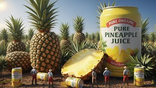 Inside a Modern Pineapple Canning Plant: Inside the High Tech Pineapple Coring and Canning Line