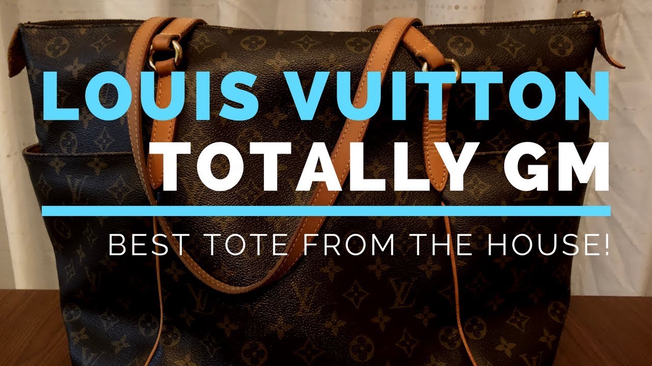 Louis Vuitton Totally GM tote bag REVIEW - YouTube