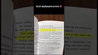 Attachment is not Love ❤️ | Bookreaders