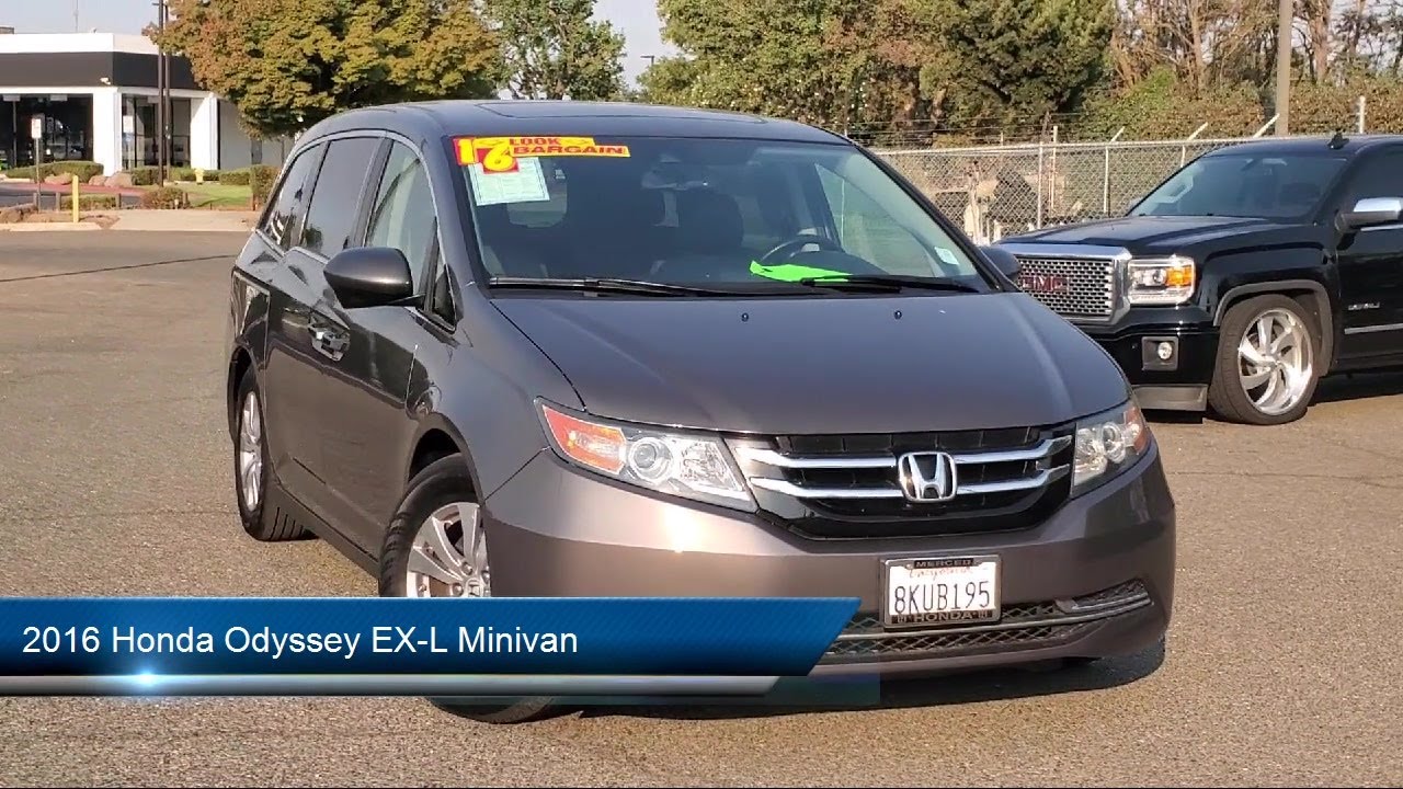 2016 Honda Odyssey EXL Minivan Merced Turlock Madera Fresno Stockton