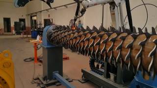 Robot Beslemeli Merdane Kaynağı Robomax Robotic