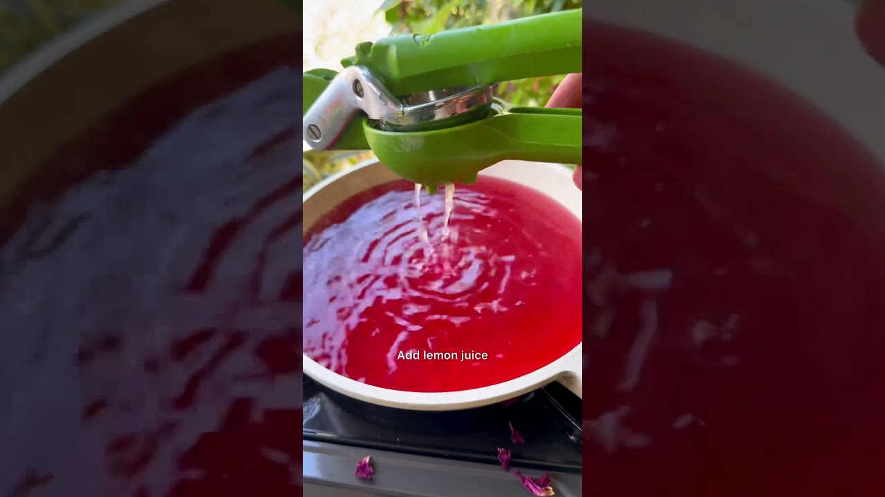 Rose Syrup 🌹🥛🧊. 