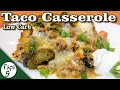 Casserole de tacos  casserole mexicaine  recettes cto  faible teneur en glucides