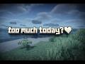 Too Much Today? 🤍 | Relaxing Minecraft River Ambience