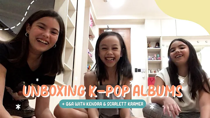 Unboxing K-Pop Albums with Michelle, Kendra & Scar...