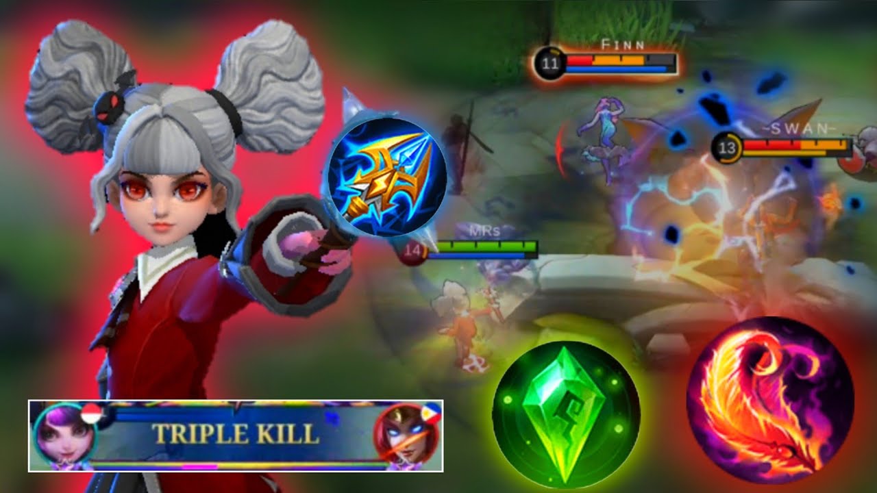 BUILD LYLIA BURST DAMAGE 2025 | BUILD LYLIA TERSAKIT 2025 - Lylia Gameplay