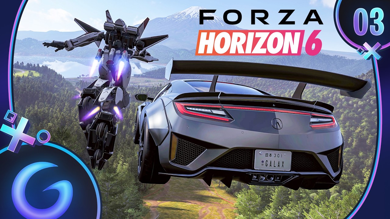 FORZA HORIZON 6 FR #3 : Robot vs Voiture !
