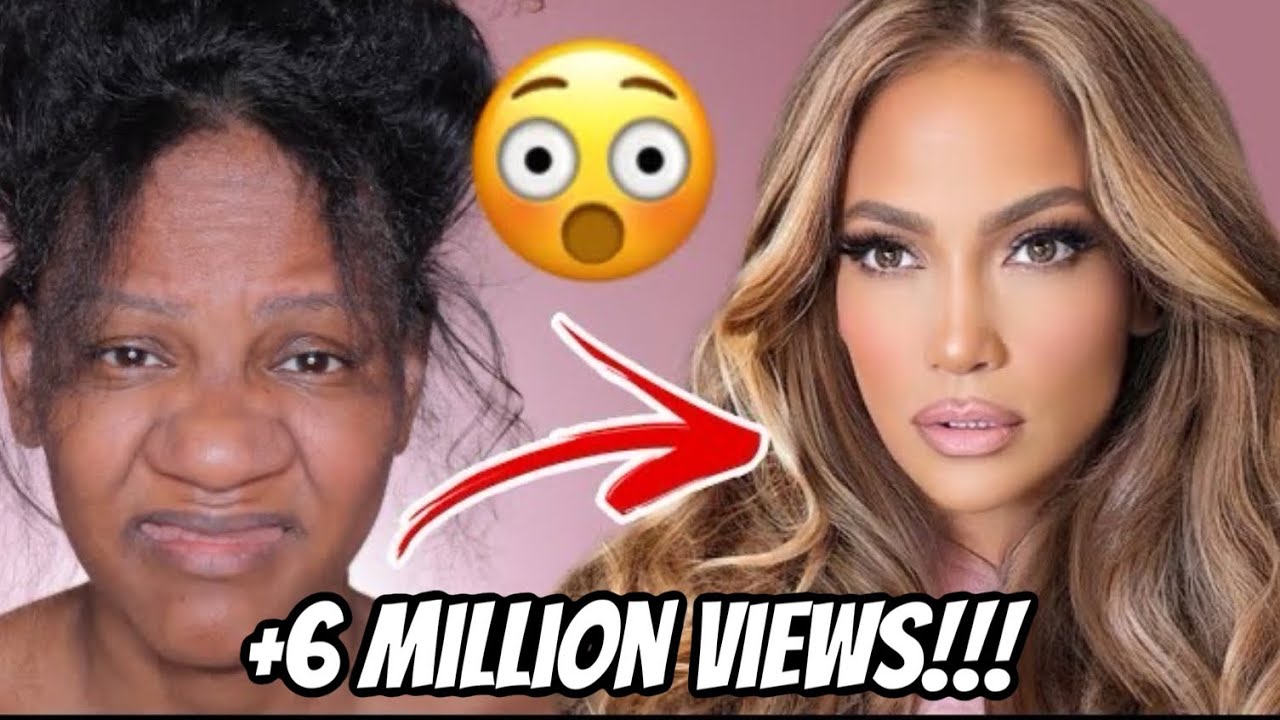 Makeup Transformation Jeniffer Lopez Cirugía Plástica  #makeuptutorial