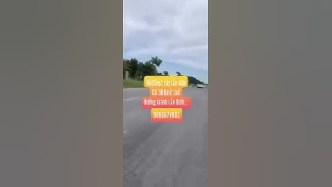 Bán đất mặt tiền quốc lộ 50, cần đước