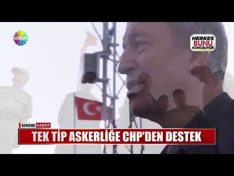 Tek Tip Askerliğe CHP'den Destek