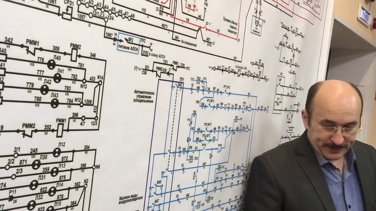 Схема работы шахты холодильника на тепловозе ТЭМ 18
