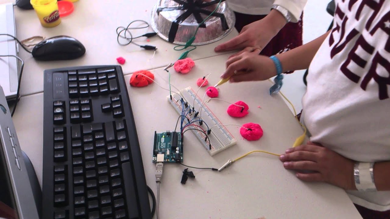 Makey-Makey simulado con un Arduino - etopia - YouTube